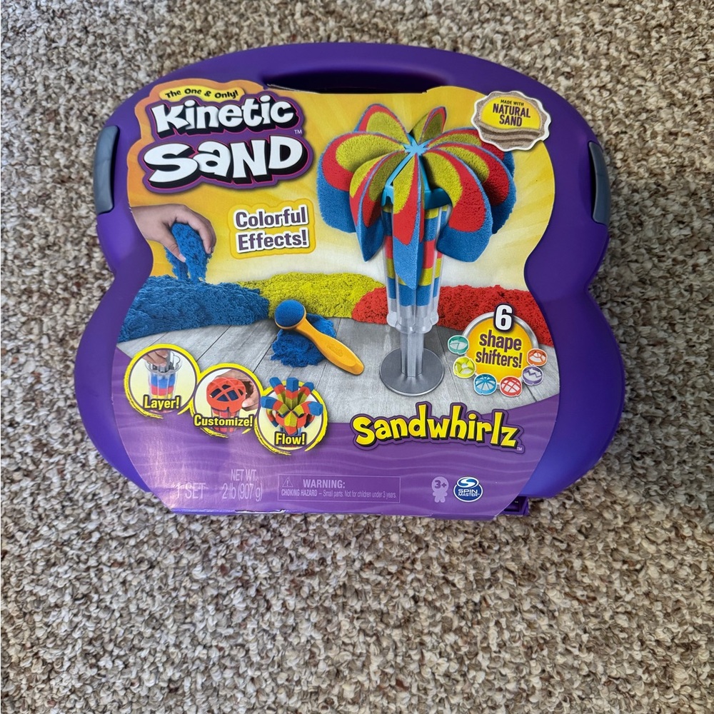 Sandwhirlz Playset - Purple, Red, Blue, Yellow